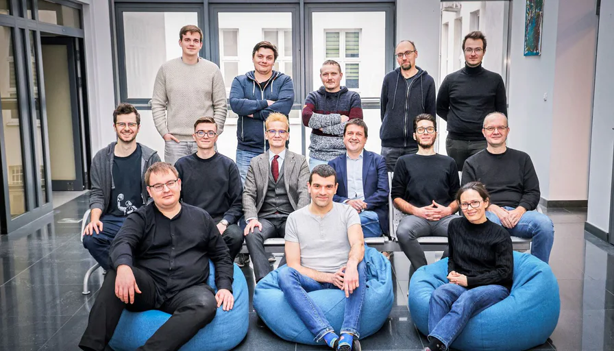 Members of the Piotr Wcisło Group