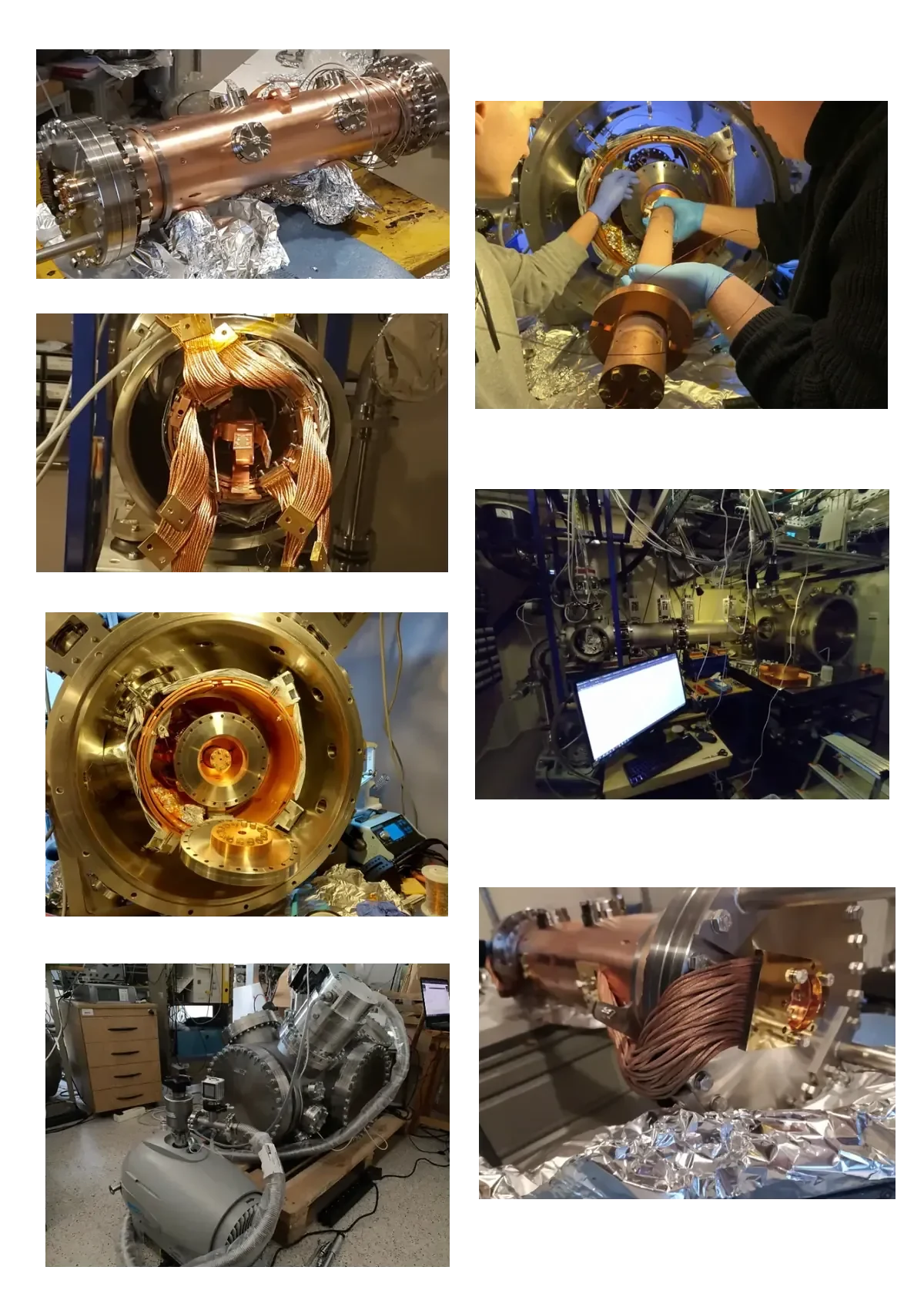 Vacuum and cryogenic systems designed and assembled for ultracold-molecule spectroscopy